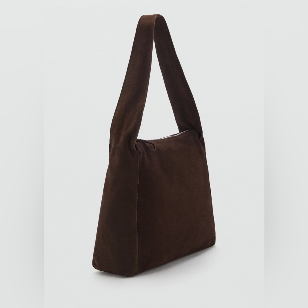 NWOT 100% Suede Mango bag